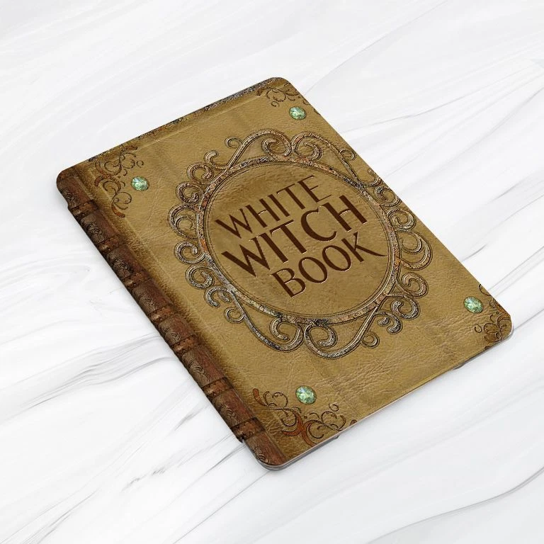 White Witch Book Magic Vintage Case For iPad 10.2 Air 3 4 5 Pro 9.7 11 12.9 Mini - Image 3 of 4