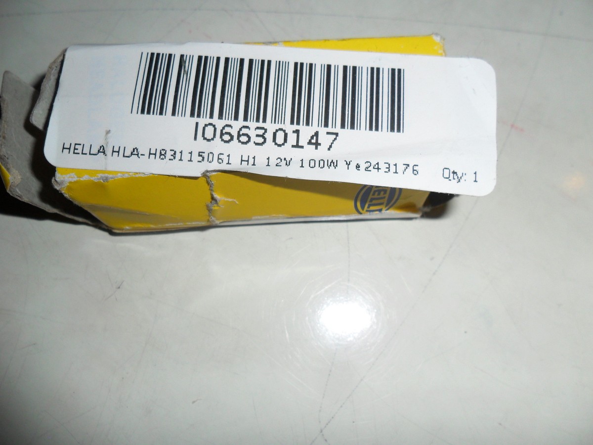 HELLA HLA-H83115061: H1 12V 100W Yellow Star Bulb Off Road Use | eBay