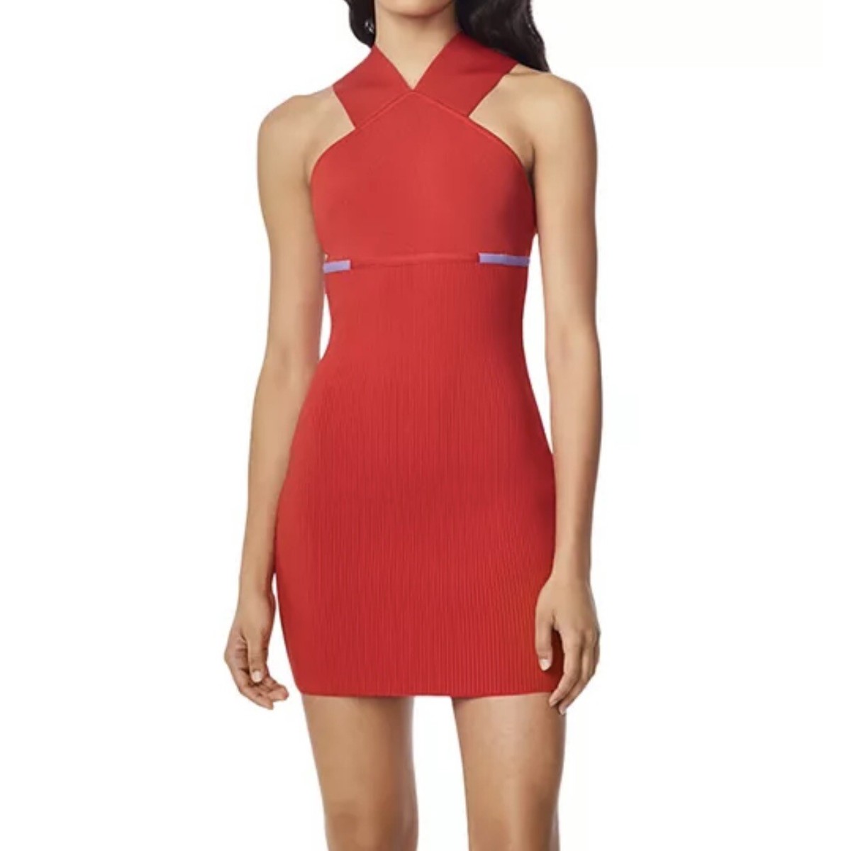 red herve leger dress Herve Leger Red Bandage Dress by Herve Leger