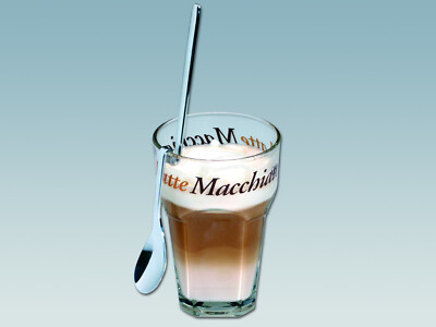 2x CHG Longdrinklöffel Joghurtlöffel Löffel Gourmetlöffel mit Knick Edelstahl