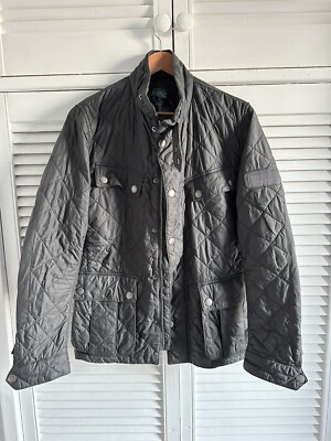 Barbour International Tourer Ariel Quilted Jacket Size Small
