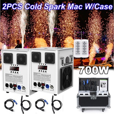 Halloween 700W Large Cold Spark Firework Machine Stage Effect DMX Machine Disco