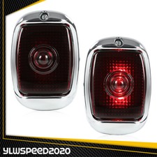 Fit For 1940-53 Chevy First Series Pickup Truck Rear Tail Lamp Lights Left Right