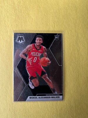2019-20 Panini Mosaic Nickeil Alexander-Walker RC #205 Base 1