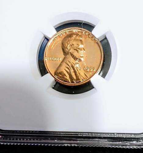 1955 Proof Set Very Early Issue In Box Great Original Toning NGC Cent PF66RD - Picture 13 of 13