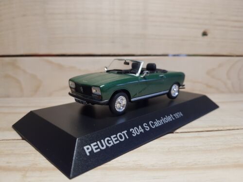 norev Peugeot 304 cabriolet 1/43 vert  - Imagen 1 de 5