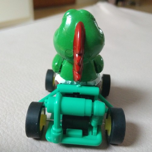 Mario kart figurine - Super nintendo Bandai figure 1992 first color - Yoshi - Imagen 4 de 5