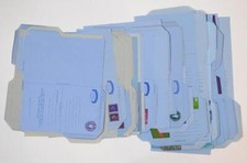 GB GVI, QEII x 50 Different Air Mail Letter Sheets. Mint Aerogrammes. All shown.