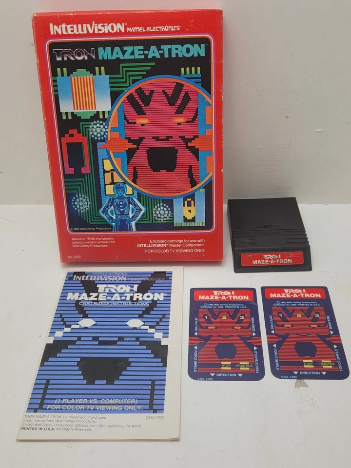 Intellivision Armor Battle & Tron Maze-A-Tron - Image 2 of 4