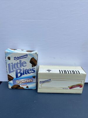 Entenmann's Box of Doughnuts And Little Bites Brownies Play Good EMPTY Boxes