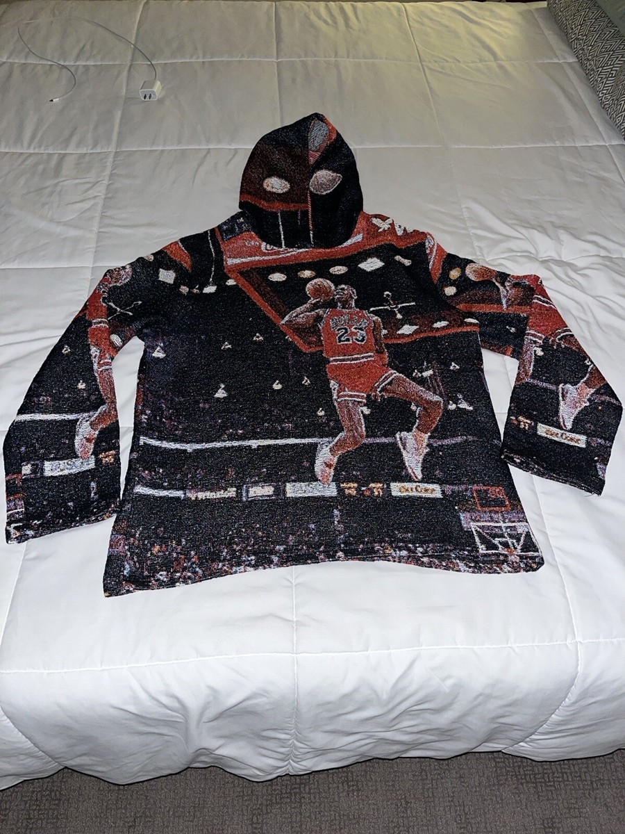 JORDAN Dunk Hoodie Mens Graphic Basketball Tapestry All Over Print