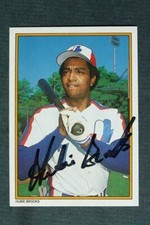 Montreal Expos star Hubie Brooks signed autographed 1987 Topps All-Star Card --