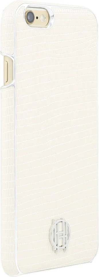 House of Harlow 1960 Bianco Lizard, Argento Metallico Design Case per IPHONE 6/ - Immagine 2 di 4