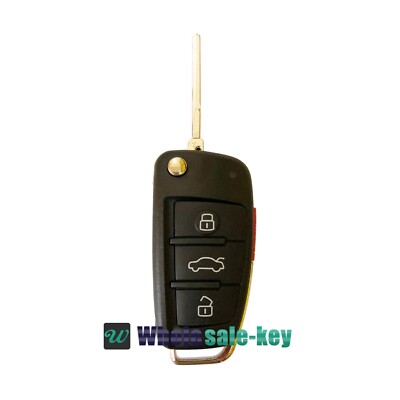For 2006 2007 2008 2009 2010 Audi A3 Remote Car Key Fob NBG009272T 315Mhz 48Chip