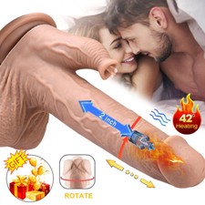 Automatic Thrusting Dildo Sex Machine for Women-Hands-Free-Telescopic Sex-Toy
