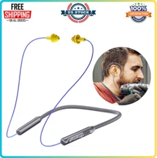 MIPEACE Bluetooth Earplug Headphones, 29dB Noise Reduction, 19Hr Battery, Gray