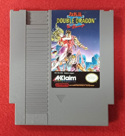 Double Dragon II: The Revenge Authentic Nintendo NES Cartridge Cleaned & Tested