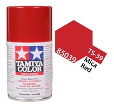 Tamiya 85039 TS-39 Mica Red Lacquer Spray Paint 100ml - US