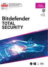 Bitdefender Total Security 10 Geräte / 18 Monate