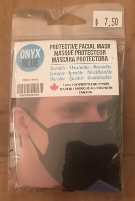 Protective Face Mask - Made from durable 100% Polypropylene PPNWD Washable NEW
