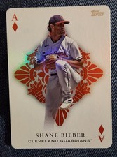 2023 Topps  All Aces Shane Bieber #AA-15 Guardians/Blue Jays