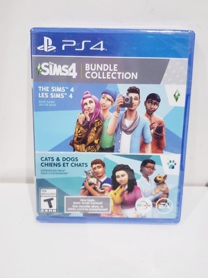 The Sims 4 and Cats & Dogs Bundle Collection (Sony PlayStation 4, 2018) New