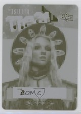 2024 Upper Deck Allure AEW 16 Bit Printing Plate Yellow 1/1 Julia Hart #B-11 tr0