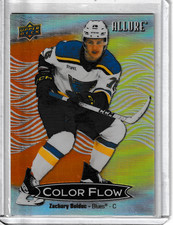 2024/25 UPPER DECK ALLURE ZACHARY BOLDUC COLOR FLOW ORANGE/YELLOW PARALLEL RC
