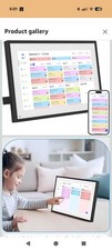 10.1" Touchscreen Smart Digital Planner Family Calendar Chores Photo Frame Wall
