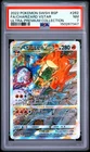 2022 POKEMON SWSH BLACK STAR PROMO #262 FULL ART/CHARIZARD VSTAR PSA 7