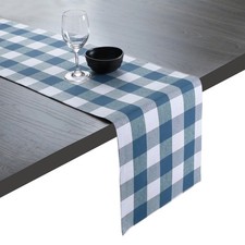 Table Runner Buffalo Check Plaid 100 Cotton - 13x72 Inches Kitchen Dining Ta...