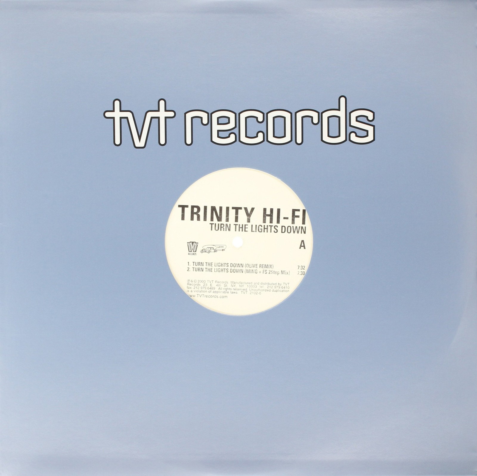 Trinity Hi-Fi Turn the lights down (Vinyl LP)