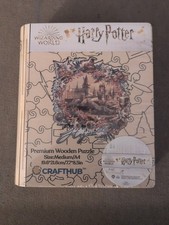 Harry Potter Wizarding World Premium Wooden Puzzle Medium A4 Crafthub New Sealed