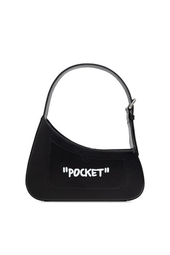 Off-White - Women - Shoulder bag Jitney - Black