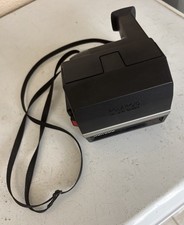 VTG Polaroid Sun 600 LMS Land Camera Instant Film Camera with Strap
