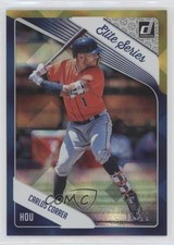 2018 Panini Donruss Elite Series Gold 18/99 Carlos Correa #ES5 hu7