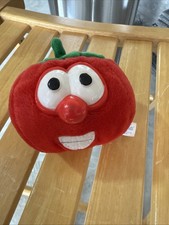 Veggie Tales Bob Tomato Bean Bag Plush Stuffed Toy Big Ideas 1998 