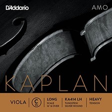 D'Addario Kaplan Amo Viola C String, Long Scale, Heavy Tension