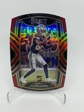 2020 Panini Select - Club Level CeeDee Lamb #257 Maroon Prizm Die-Cut (RC)