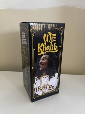 Wiz Khalifa Bobblehead Pittsburgh Pirates PNC Park 7/20/24 Black and Yellow