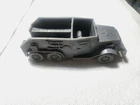 A VINTAGE MARX BATTLEGROUND / DESERT FOX GRAY DARK GRAY HALFTRACK FINE