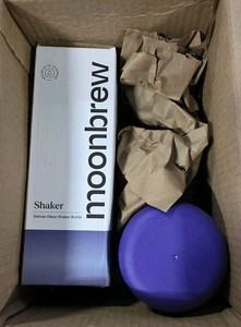NEW Moonbrew Sleepy Berry And Deluxe Glass Shaker Bottle 16oz Exp. 07/27