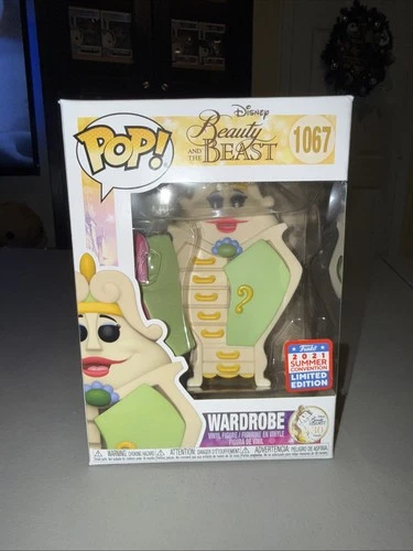 FUNKO POP Disney Beauty and The Beast SDCC 2021 Shared Exclusive Wardrobe #1067