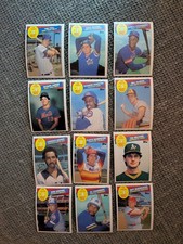 1985 TOPPS #1 DRAFT PICK 12 Card Complete SET STRAWBERRY BAINES