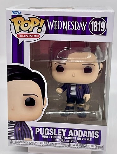 Pugsley Addams Pop #1819 Wednesday Funko Pop Television 2025 Wednesday
