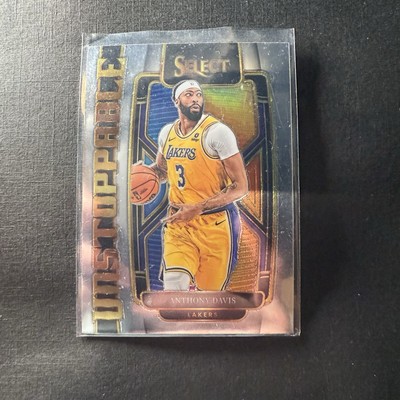 2023-24 Anthony Davis Panini Select #9 Unstoppable LA Lakers