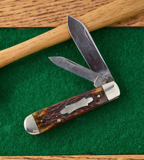 Antique Griffon XX Carbomagnetic Worcester MA 1918-1921 3 Stamp Vintage knife