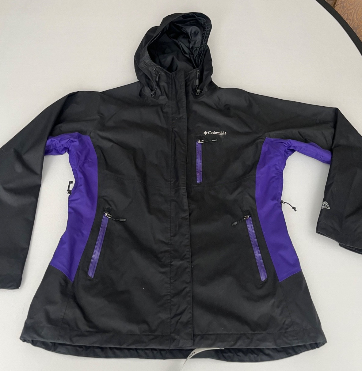 Columbia interchange jacket women large/ski snow pants Beanie Hat Omni Heat thumbnail 2