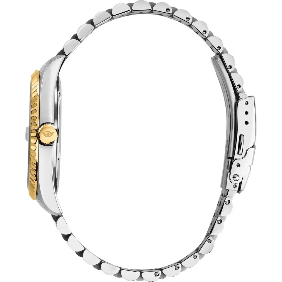 Orologio Philip watch Caribe R8253597111 Uomo 41mm Verde Bicolore oro Dorato - Immagine 3 di 4