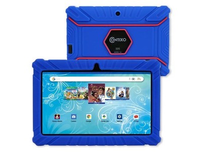 Contixo V8-2 7 inch Kids Tablets Android 11, 32 GB HD Display Dual Cameras Wi-Fi